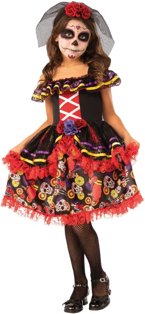 Rubies Disfraz infantil Catrinita deluxe .  (De 5 a 7 años)