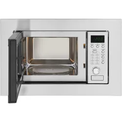 Exquisit EMW 20.1 G, Mikrowelle Einbau, Silber