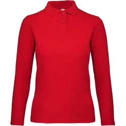 B&C Damen Piqué Polo langarm ID.001 Long Sleeve PWI13