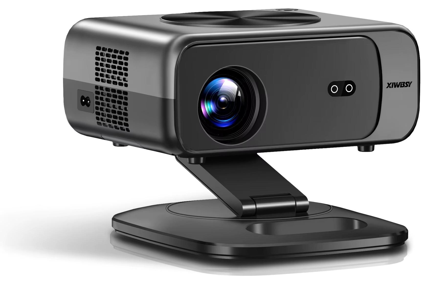 Smart Projektor - LCD-Heimkinoprojektor - 26000 Lumen - 800 ANSI-Lumen - Full HD 1080p - Android - Automatische Trapezkorrektur