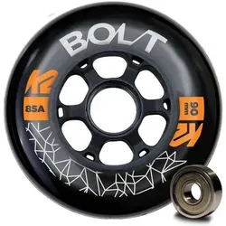 K2 BOLT 90 MM 85A 8-WHEEL PACK W ILQ 9, Größe ONE SIZE in Schwarz Schwarz