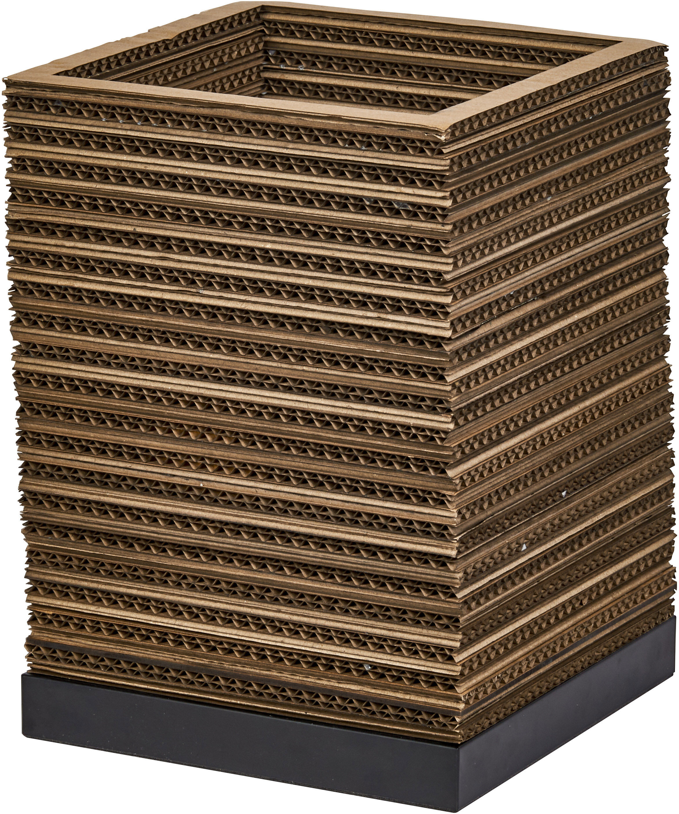 Ledvance Decor Karton Quadratisch Tisch E27 Braun