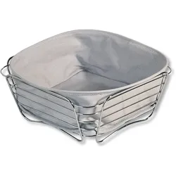 KESPER Brot- & Obstkorb, Edelstahl, grau 90881