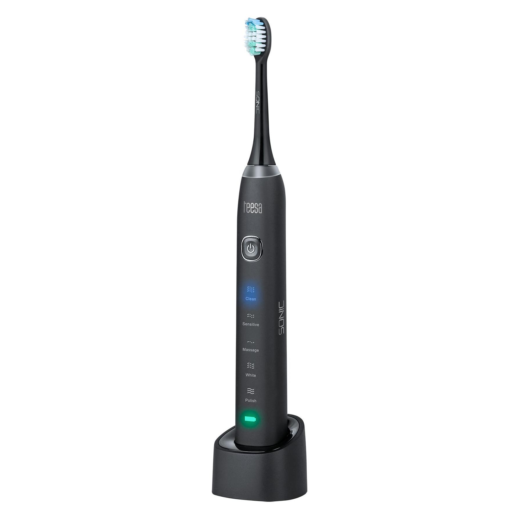 Teesa SONIC Adult Sonic toothbrush Black (TSA8015)