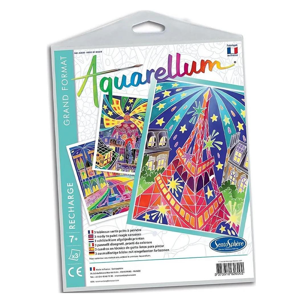 Sentosphere aquarellum gm aufladen paris bei nacht (6260R)