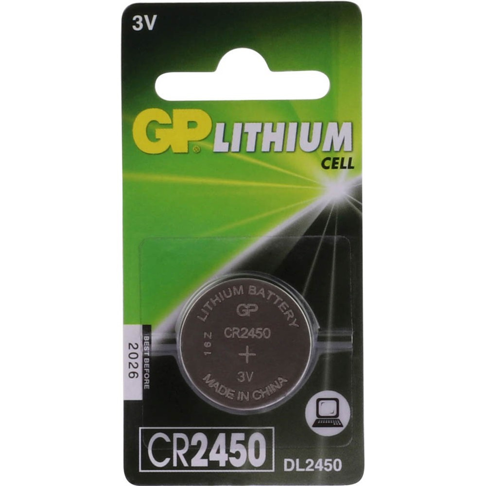 GP Batteries Knopfzelle CR2450 3,0 V