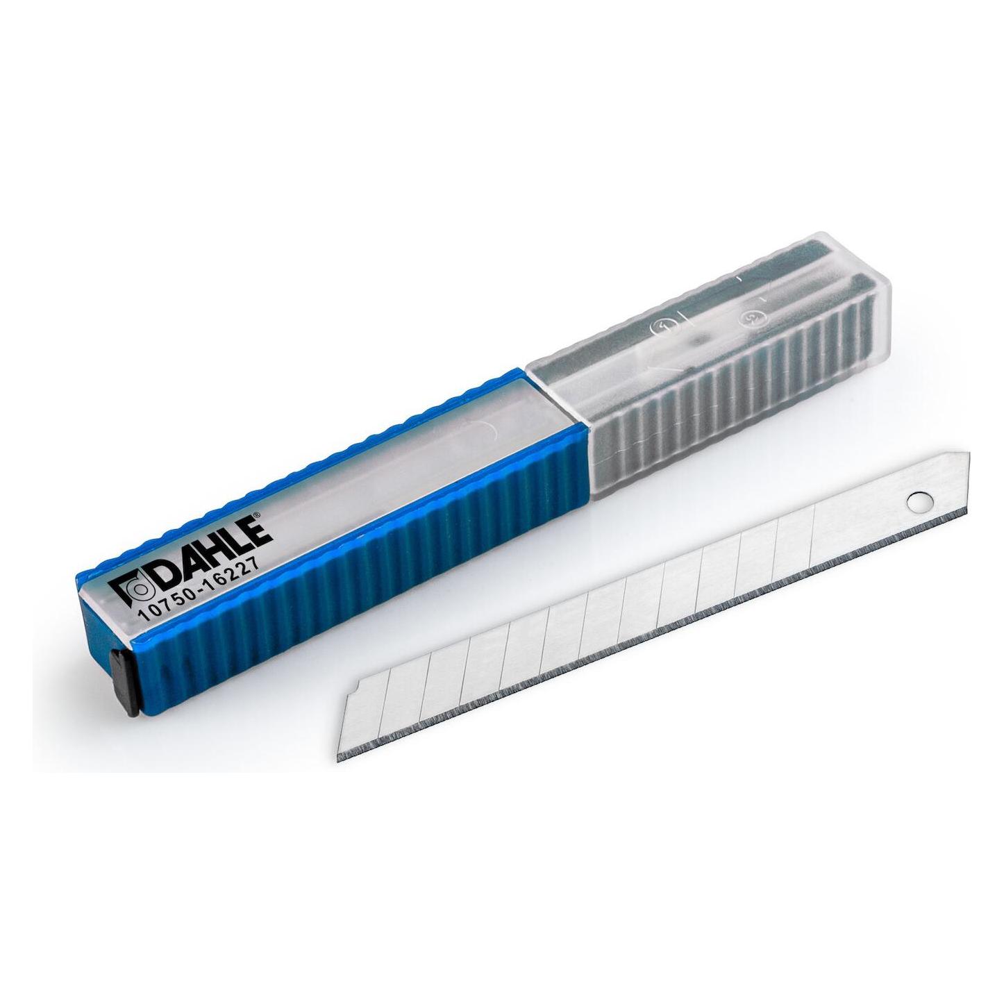 Dahle Ersatzklinge zu Cutter 9 mm 10750-162 10860, 10870, 10880 10 Stk. (Ersatzklinge) (10750-16227)