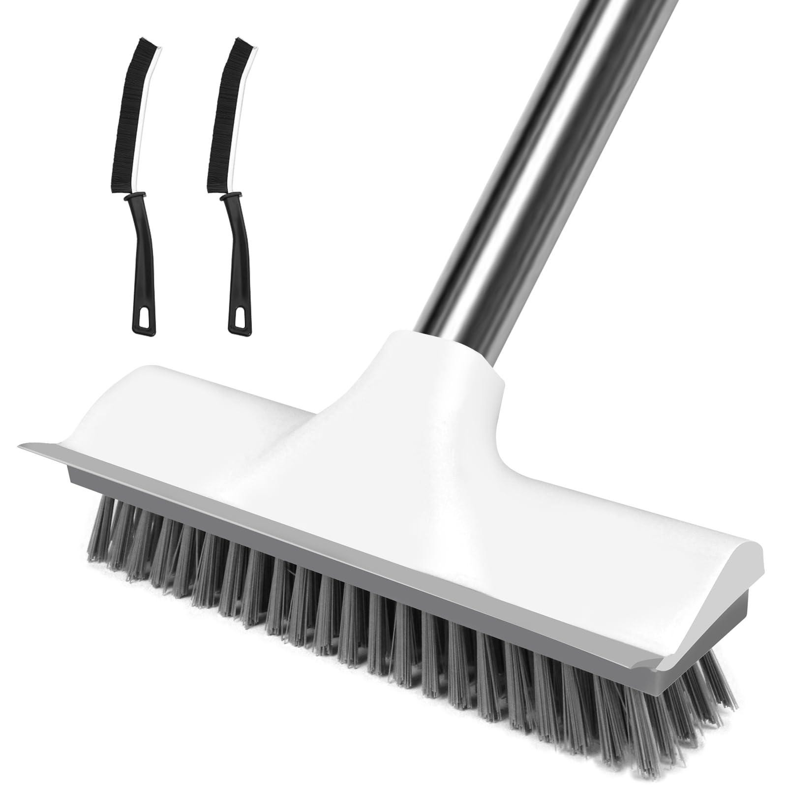 Dripio 2-in-1 schuurborstel met ruitenwisser en verstelbare steel