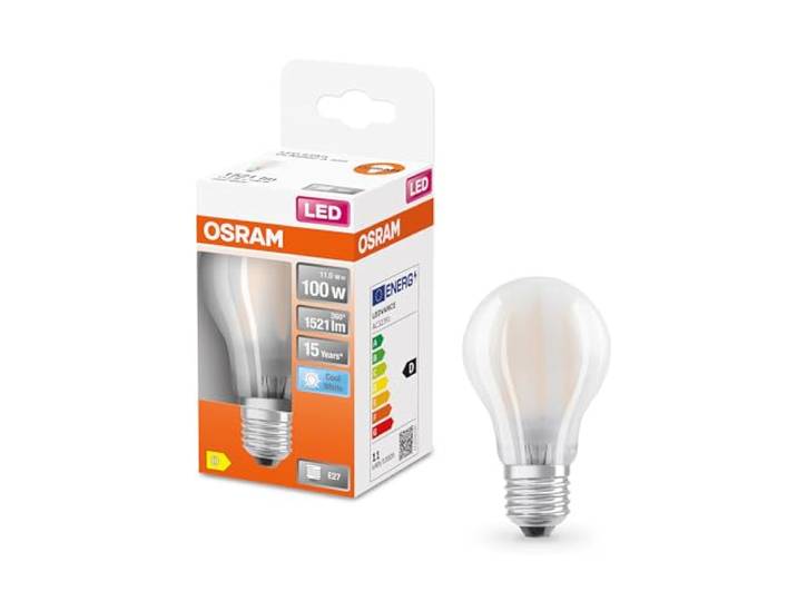 OSRAM Ampoule LED Culot: E27 Blanc froid 4000 K 10 W équivalent à 100 W LED Retrofit CLASSIC A