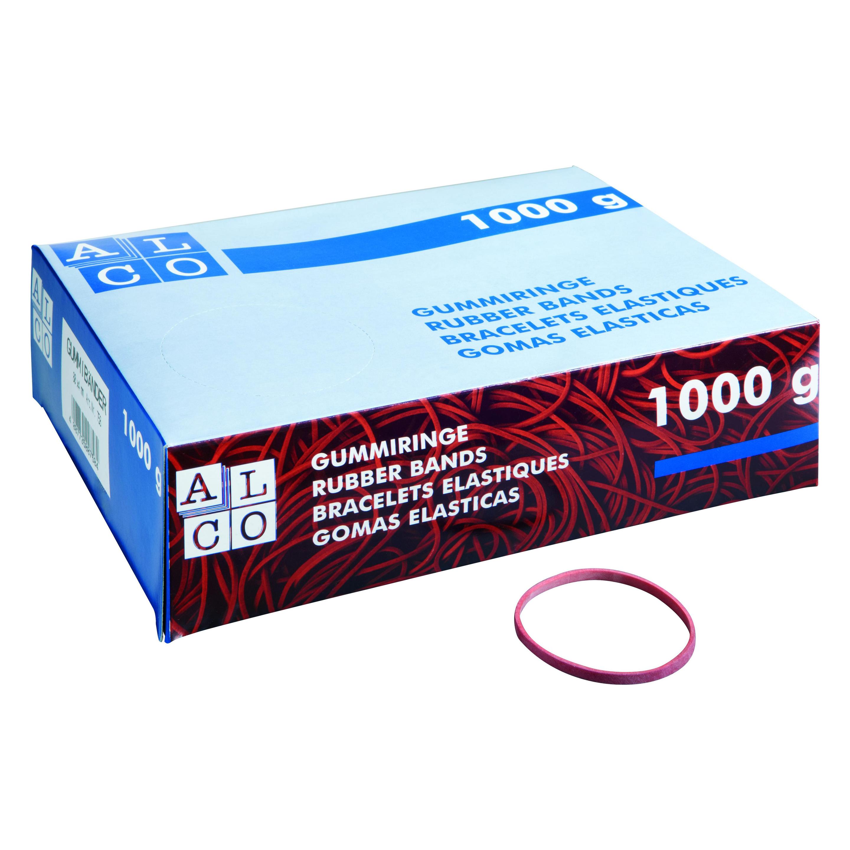 Alco Gummiring 65mm Kautschuk rot 1.000 g/Pack. (1 Stk.) (22432575)
