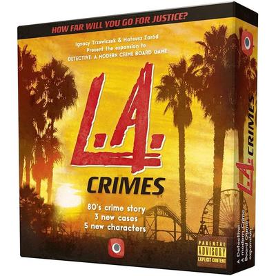 Pegasus POP00380 - Detective L.A. Crimes, Krimi, Brettspielenglische Ausgabe
