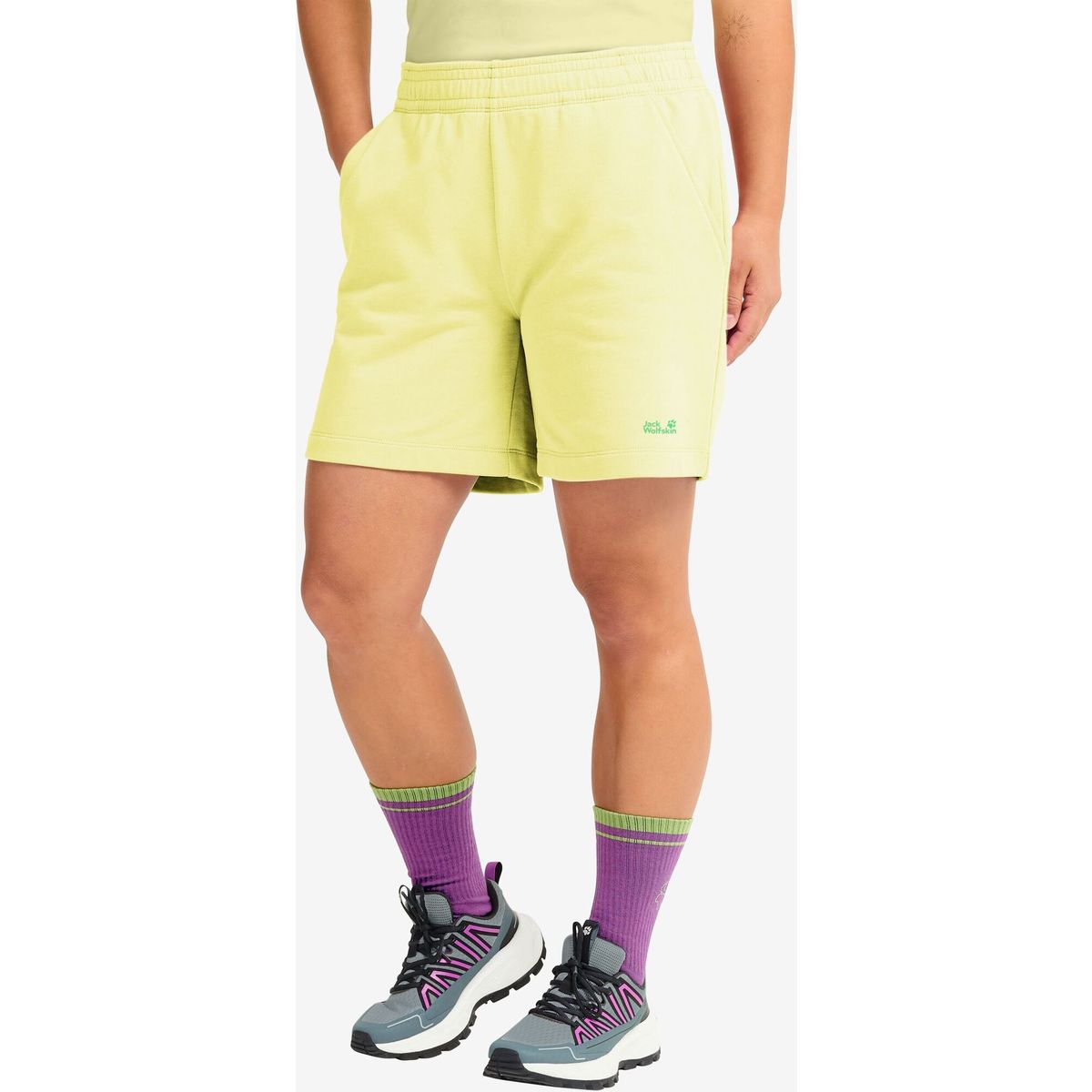 Jack Wolfskin Celebrate The PAW Shorts W daisy (M0087) S A65909_M0087_A06