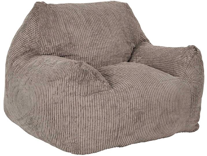 Vakuum-Hocker HOME DECO FACTORY RUPERT 93x109x58cm polyester taupe