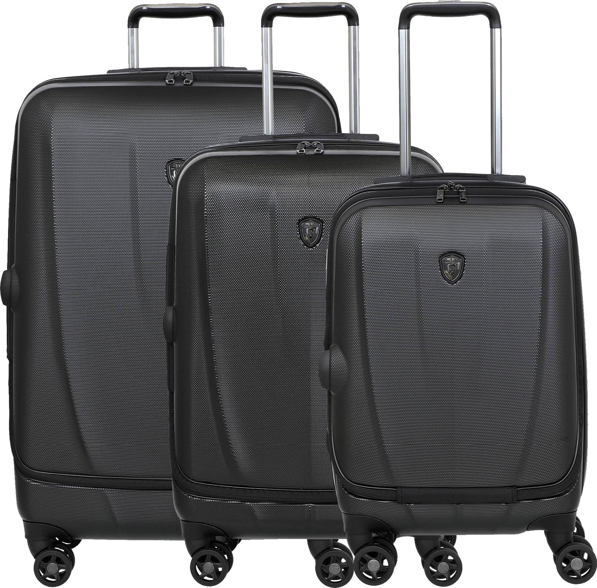 Heys Vantage Smart Access - 4-Rollen-Trolley Set 3tlg. erw. (schwarz)