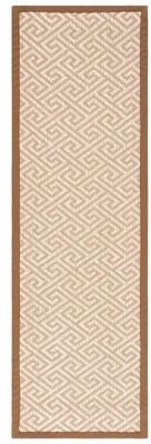 SAFAVIEH Natural Fiber Ajshe Greek Key Sisal Rug