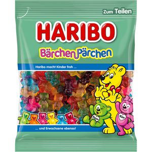 Haribo Fruchtgummis Bärchen Pärchen, 160 g