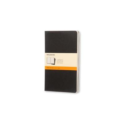 Moleskine Cahier large liniert schwarz DIN A5. 3er Pack