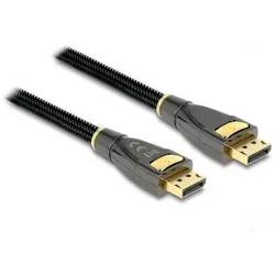 Delock DisplayPort — DisplayPort (3 m), Videokabel, Schwarz