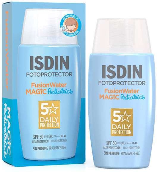 Isdin Pédiatrie Fusion Water Crème solaire Fps 50 50 ml