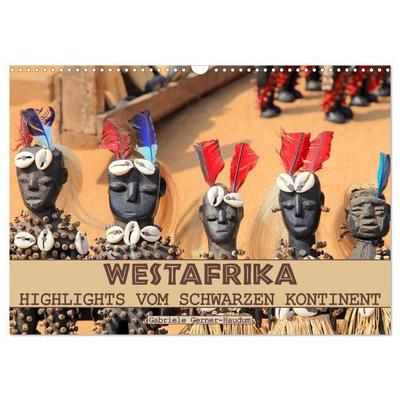 Westafrika, Highlights vom schwarzen Kontinent (Wandkalender 2027 DIN A3 quer), CALVENDO Monatskalender
