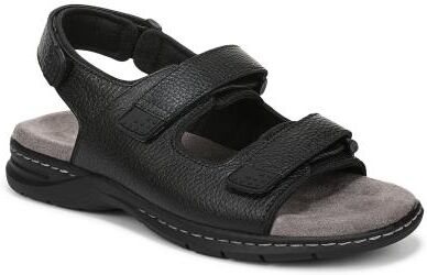 Dr. Scholl's Gavin - Mens 9 Black Sandal Medium