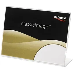 deflecto Tischaufsteller »deflecto®« A7 schräg transparent, 10.7x8x3.6 cm