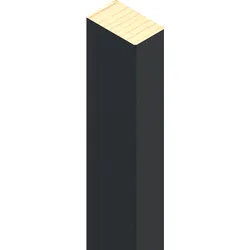 OSMO Fassade Latte Fichte schwarz 30x50, 500cm NSI, C24 Schnittklasse S10, HF ca. 15% VE 4 Stk.