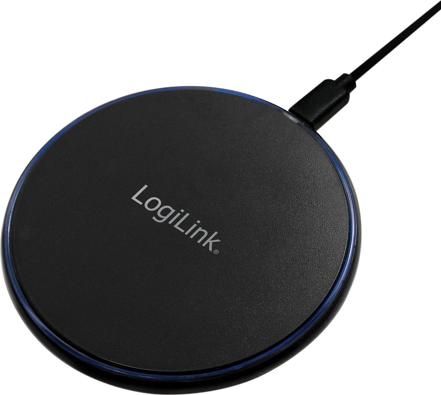 LogiLink PA0178 Draadloze USB Oplader, Zwart