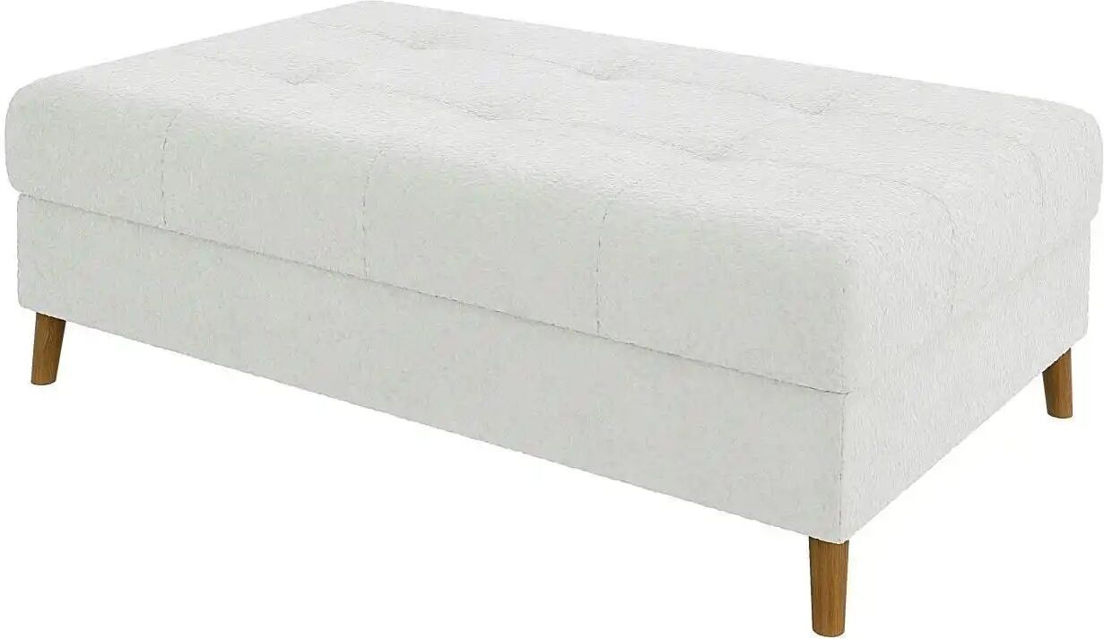 S-STYLE Hocker  Lars ¦ weiß ¦ Maße (cm): B: 118 H: 40