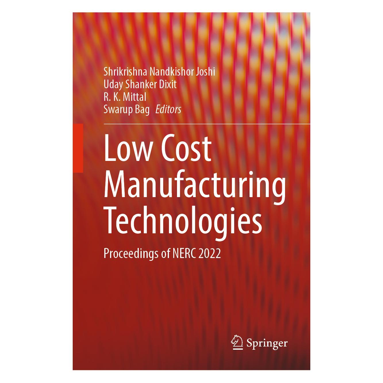 Springer Low Cost Manufacturing Technologies (61518760)