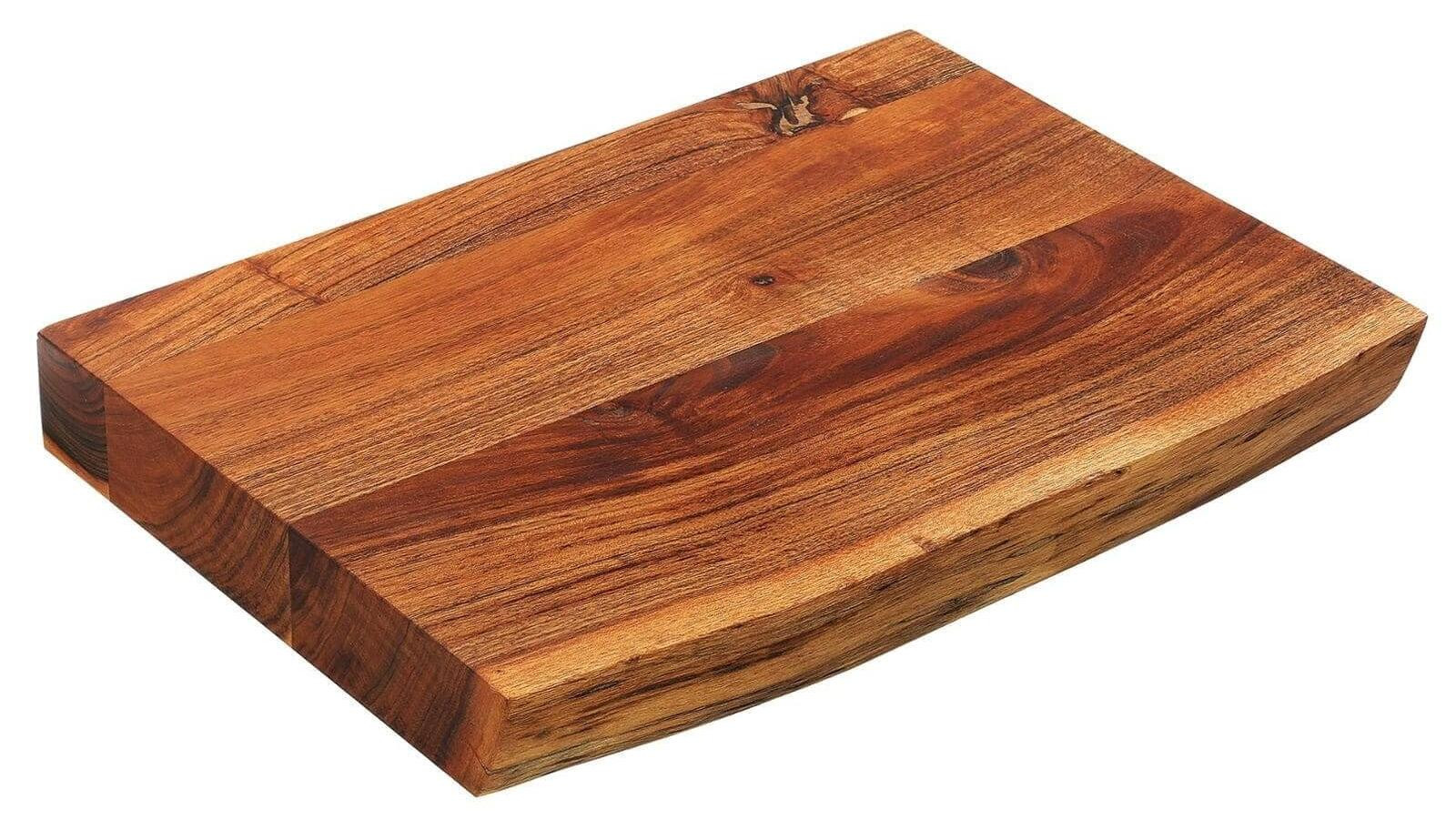 Dripio Snijplank van massief acaciahout, 41 x 30 x 5 cm