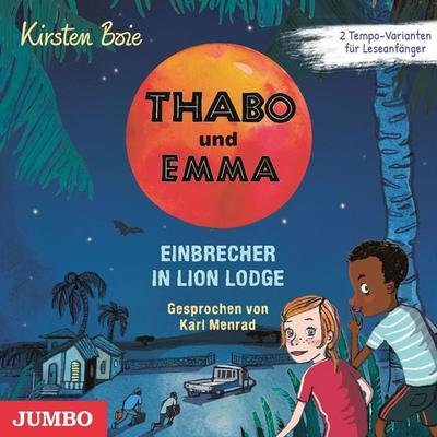 Thabo und Emma. Einbrecher in Lion Lodge - Kirsten Boie, Audio, 4064066822620