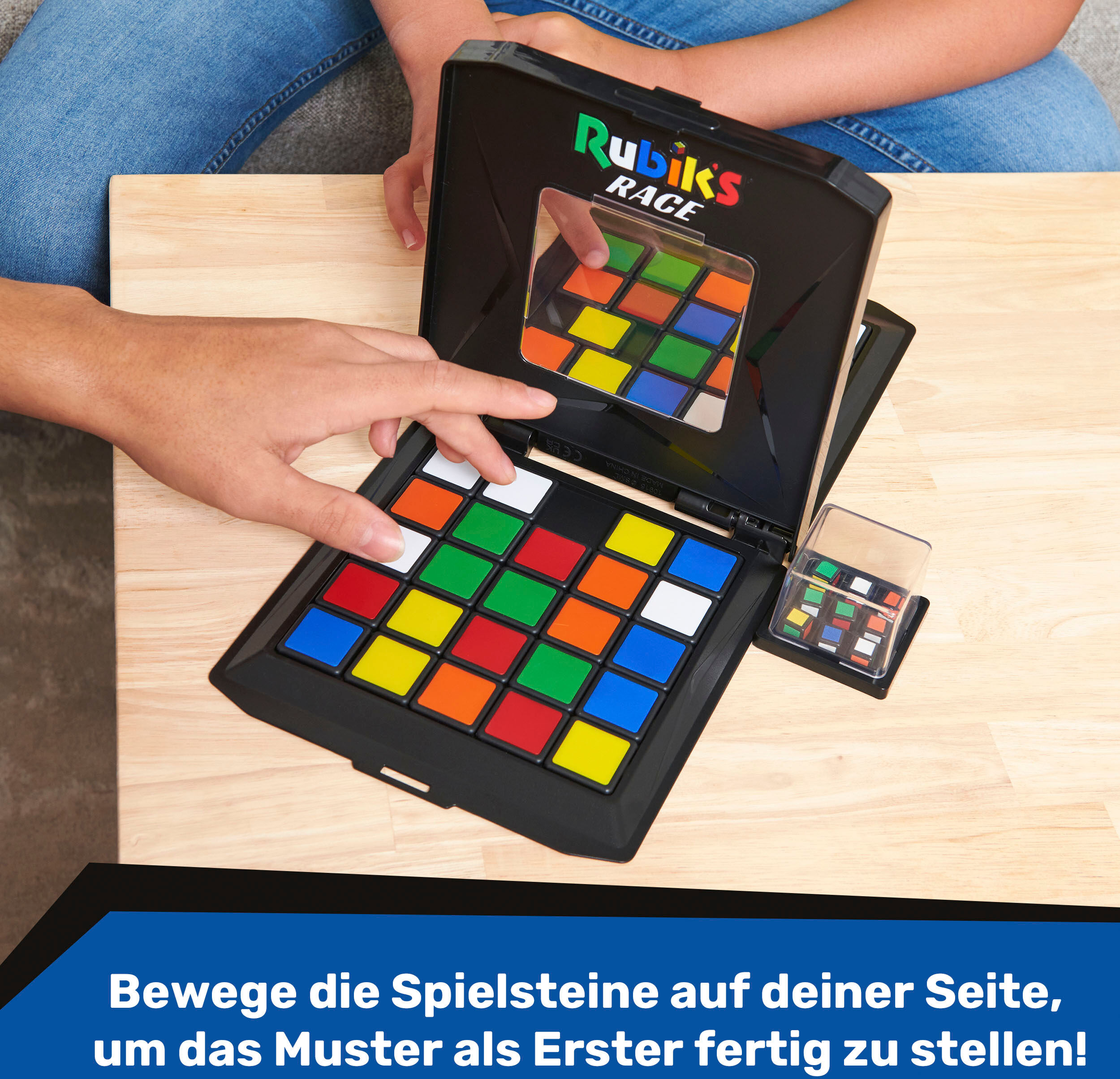 Spiel SPIN MASTER "Rubik's - Rubik's Race (Spiel)", bunt, Spiele, Kinder, Spiel