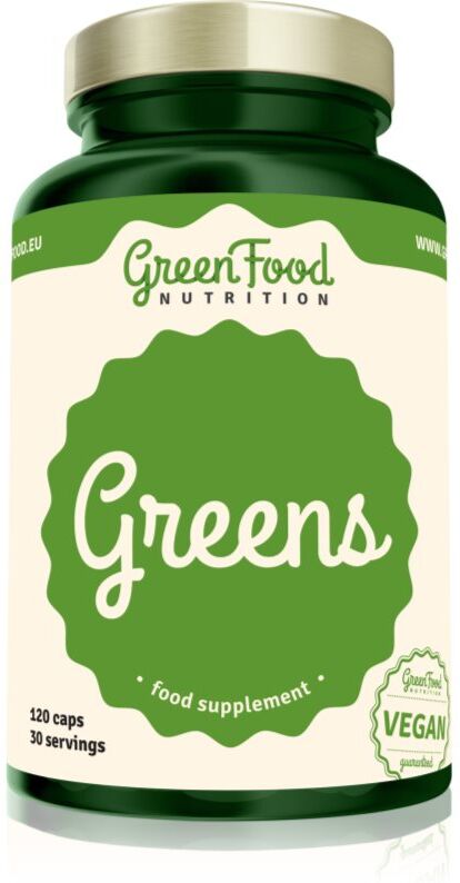 GreenFood Nutrition Greens capsules pour votre bien-être 120 cps