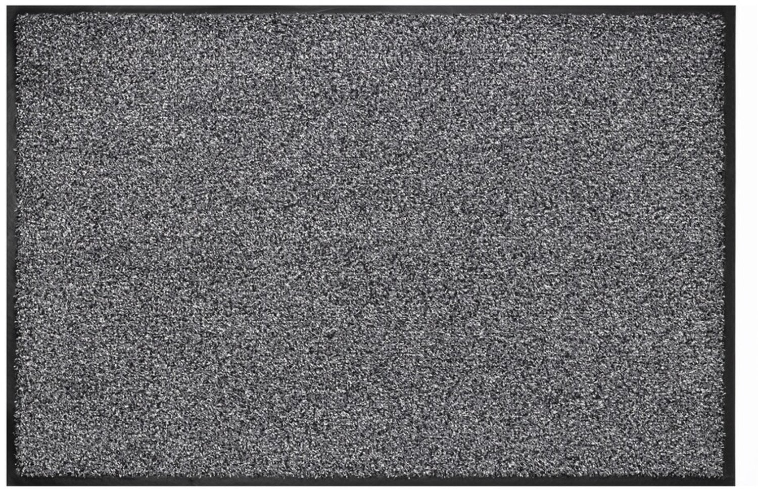 Hamat Eco-Dry Wasbare Droogloopmat Grijs - Schoonloopmat Binnen - Katoen - 90 x 150 cm