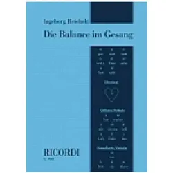 Die Balance im Gesang, Fachbücher von Ingeborg Reichelt