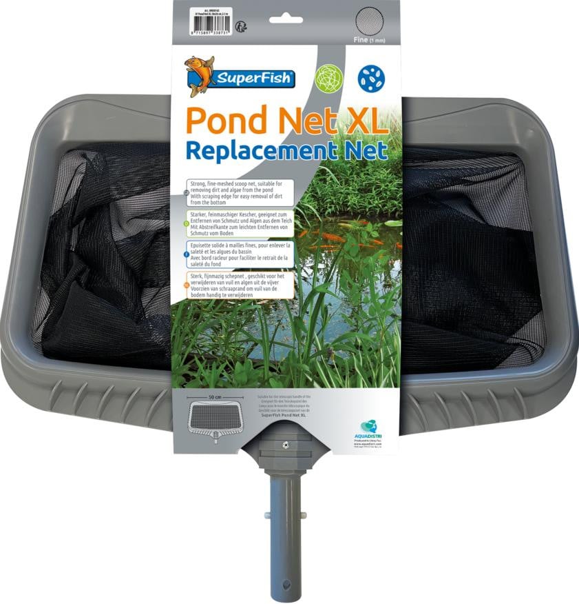 Aquadistri SuperFish Vijvernet XL Vervangnet