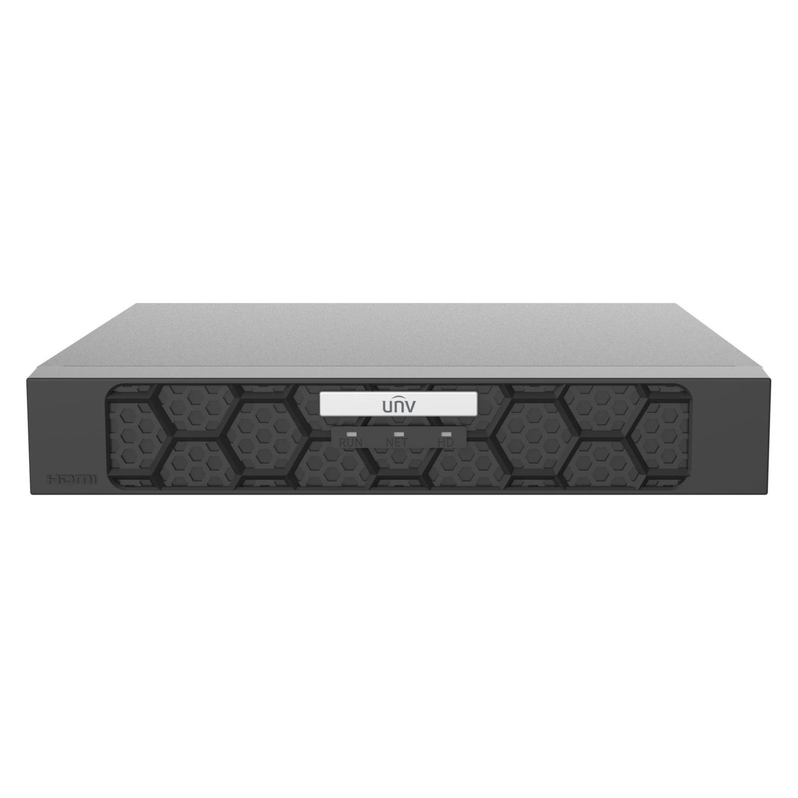 Uniview 8-Kanal-NVR mit 1 Festplattensteckplatz (IQ) (Netzwerk Videorecorder (NVR)) (NVR501-08B-IQ)