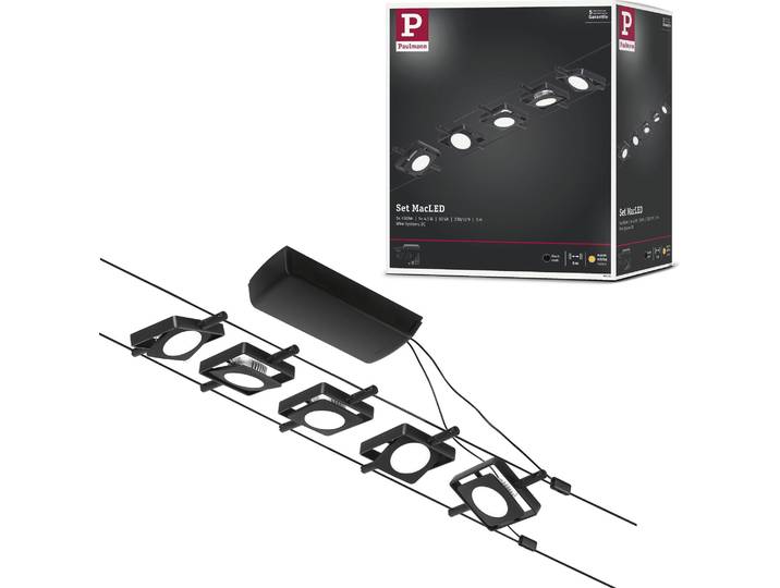 Paulmann CorDuo LED Seilsystem MacLED Basisset