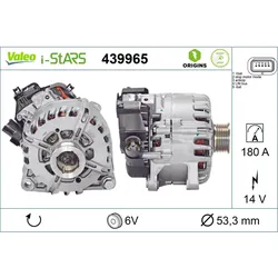Startergenerator VALEO 439965 für Peugeot Citroën DS Opel Partner Berlingo