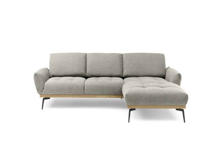 Trendstore Eddie Ecksofa inkl. klappbaren Rücken - Flachgewebe