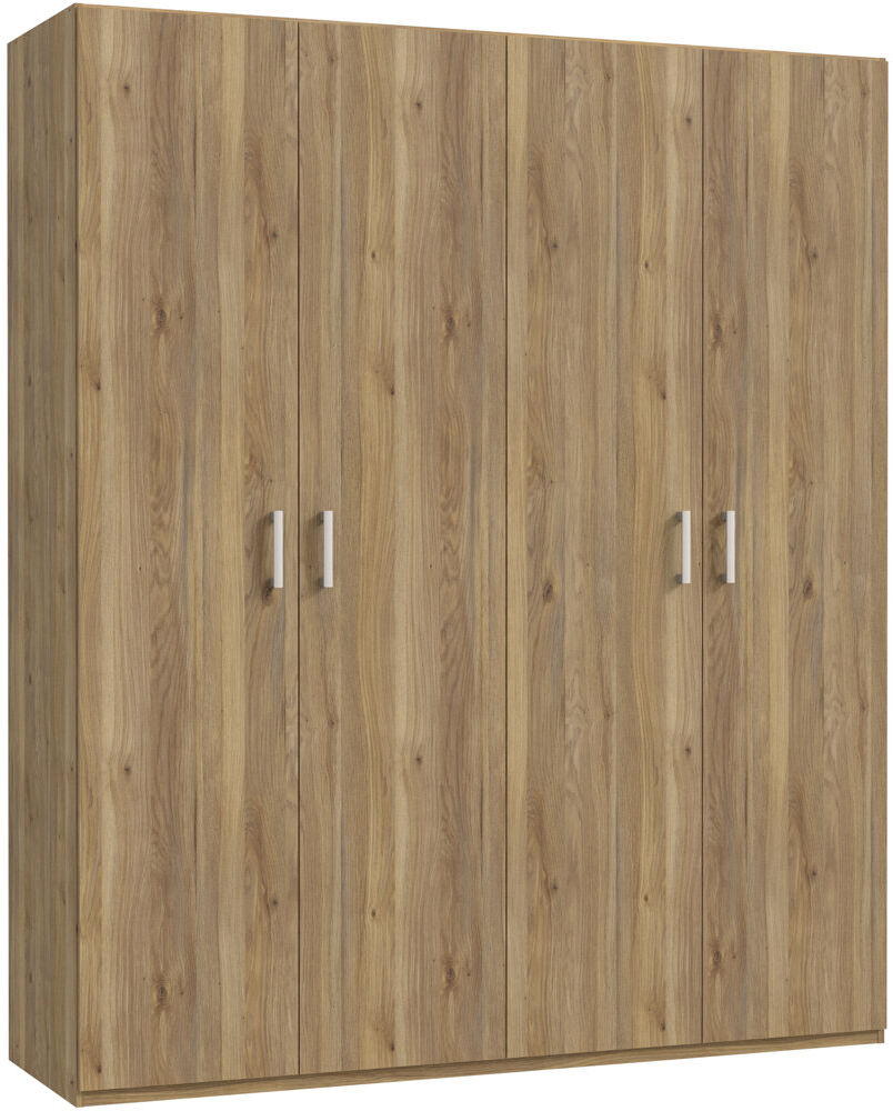 17 Stories Sugata Manufactured Wood Wardrobe Mauvella oak 177.5cm W X 54.2cm D