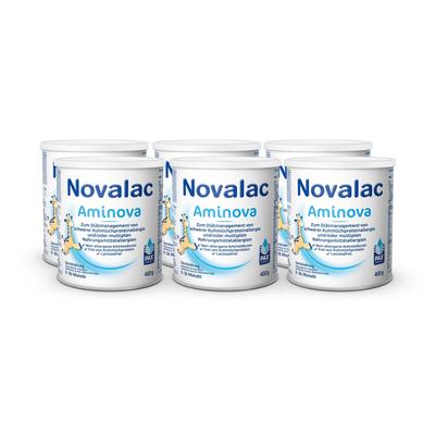 Novalac Aminova Spezialnahrung 0-36 Monate Pulver 6x400 g