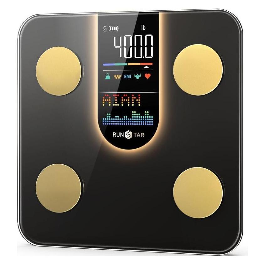 Runstar 4E SmartView Lite Körperwaage (180 kg) (FG2016LB-B)