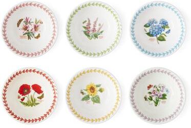 Portmeirion Botanic Garden Set of 6 Meadow Mini Bowls - 5 in