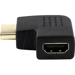 IADAP-HDMI-R - HDMI Adapter R 90° Stecker/Buchse