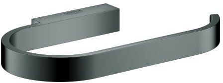 Grohe Selection WC-Papierhalter 41068A00 hard graphite, ohne Deckel, Wandmontage, verdeckte Befestigung