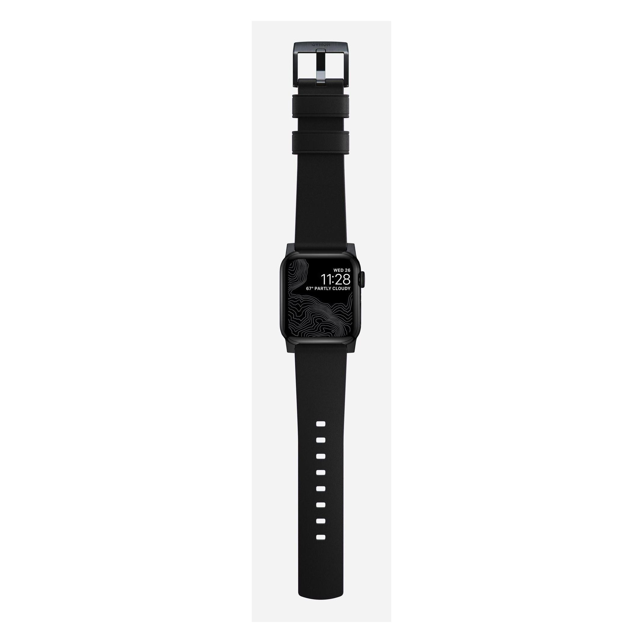 Nomad Modern Strap (44 mm, Horween Leder) (NM1A41BNW0)