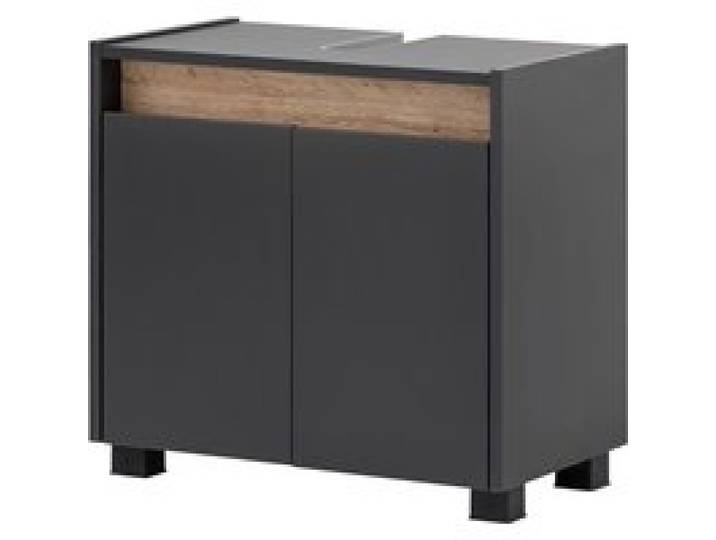 SCHILDMEYER Meuble sous-vasque Cosmo (anthracite, Breite 56,9 cm)