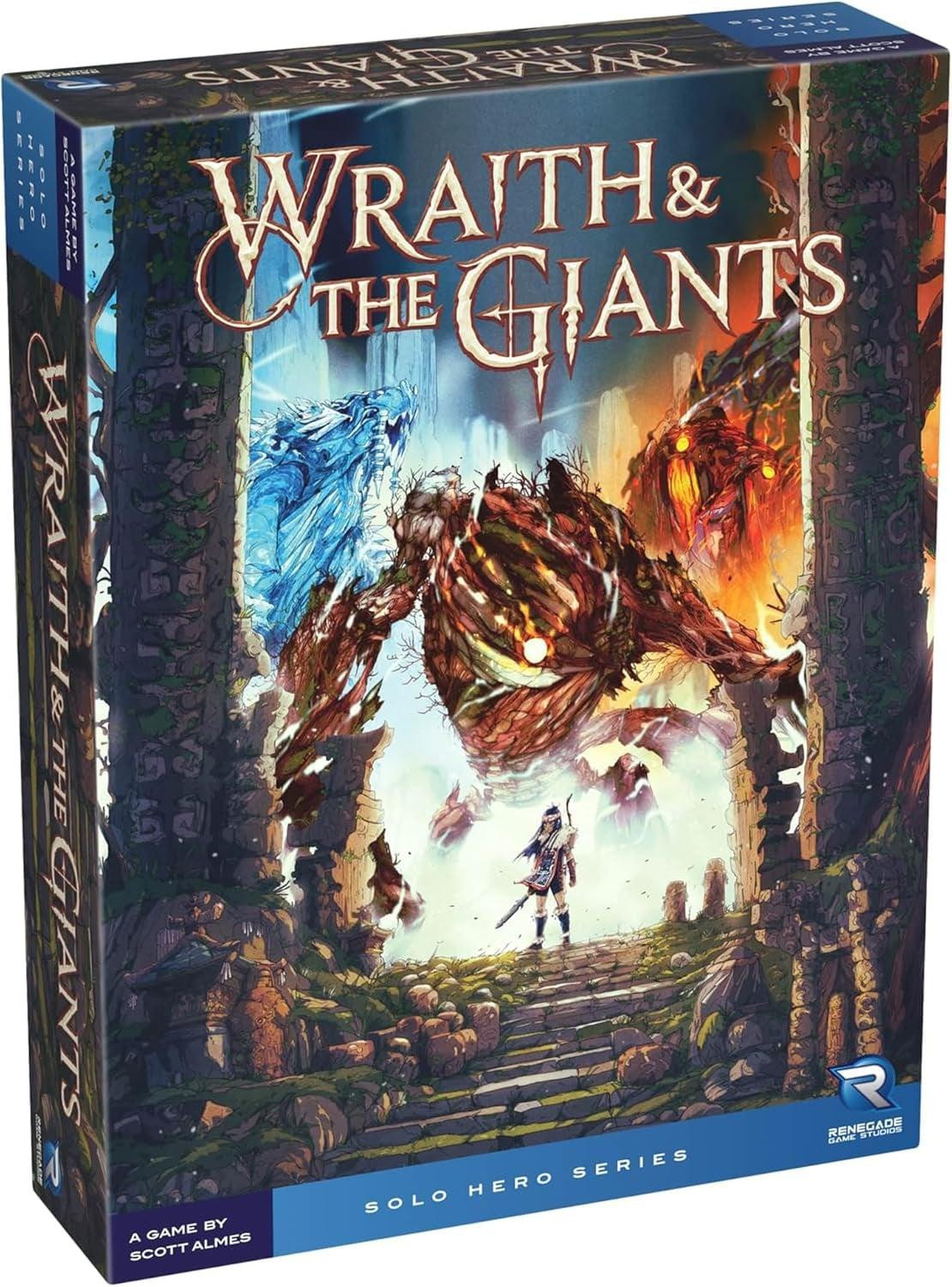 Wraith & The Giants - Solo Fantasy Bordspel van Renegade Game Studios